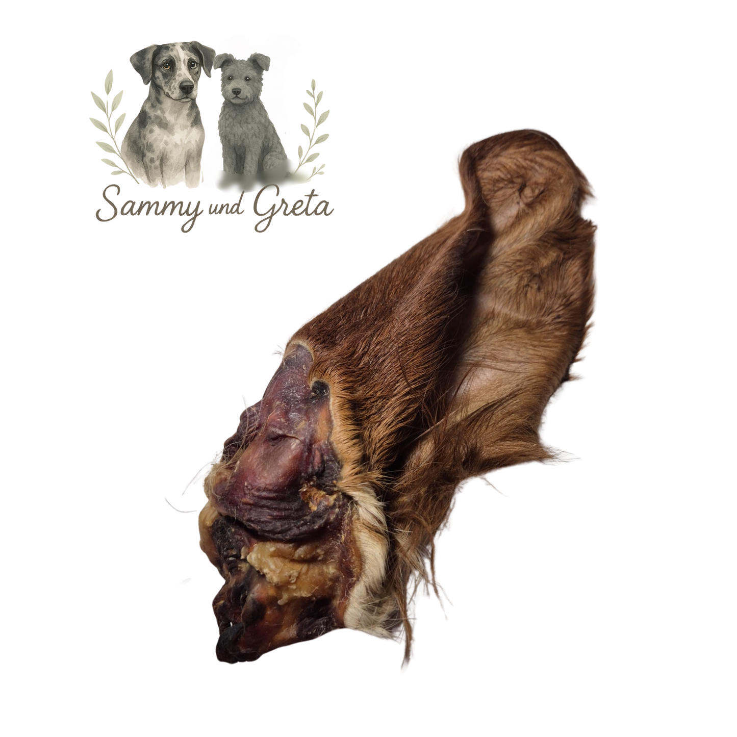 Kalbsohr mit Fell – naturnaher Kausnack mit wertvollen Nährstoffen