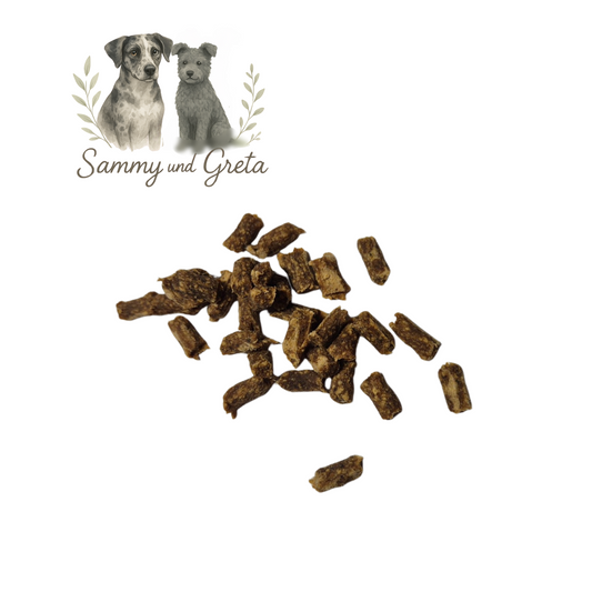 Hühnerfleisch Minis – Schonend getrocknete Leckerbissen