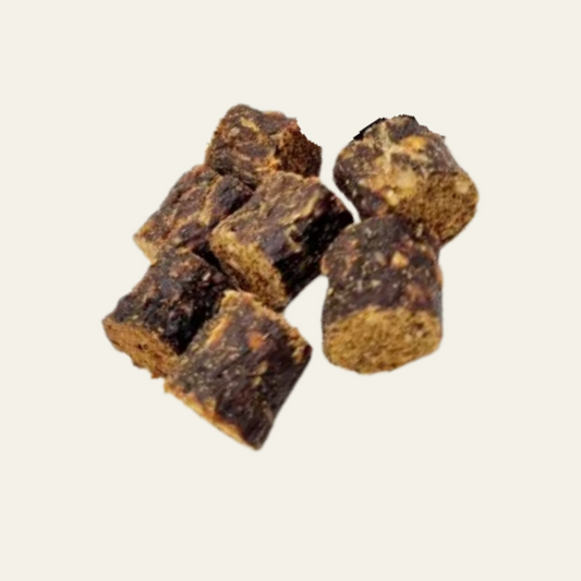 Kaninchen-Crunchys mit Minze & Brennnessel – natürlicher Trainingssnack