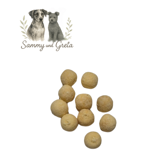 Mini Kokoskugel -  Knuspriger Snack mit feinem Kokosgeschmack