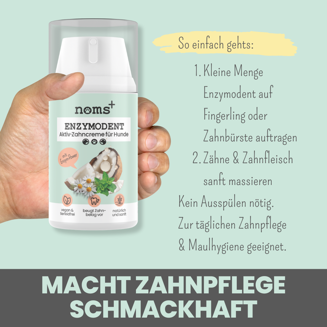 Enzymodent: Enzymatische Zahnpasta für Hunde mit natürlicher Pflege- und Präventionsformel