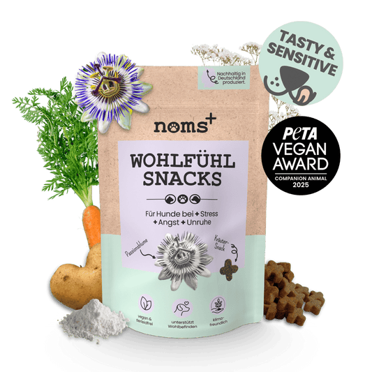 Wohlfühlsnacks für Hunde bei Stress, Angst, Unruhe & Hyperaktivität