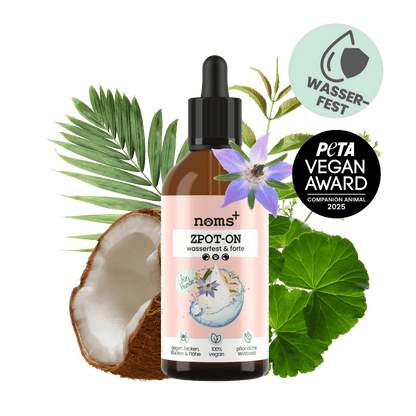 Wasserfestes Zpot-on für Hunde gegen Zecken, Flöhe, Milben & Mücken [Jahresvorrat]