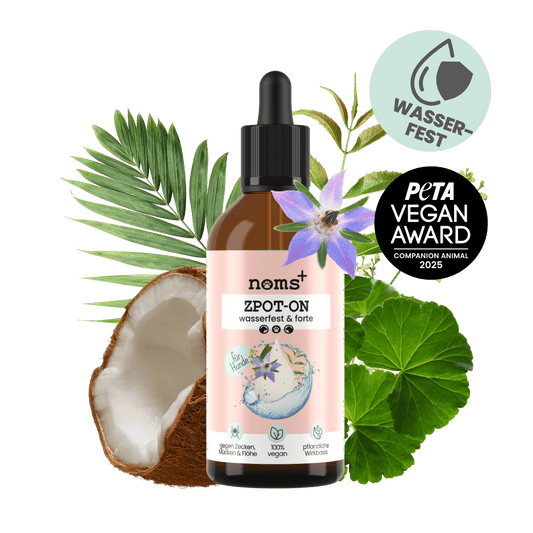 Wasserfestes Zpot-on für Hunde gegen Zecken, Flöhe, Milben & Mücken [Jahresvorrat]
