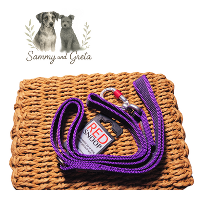 Red Snoop – Nylon Grip Leine Heavy (2 cm) | rutschfest & extrem robust