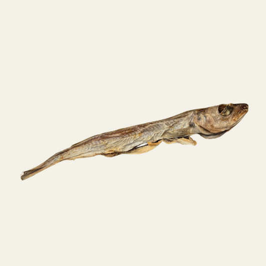 Getrockneter Schellfisch – natürlicher Kausnack