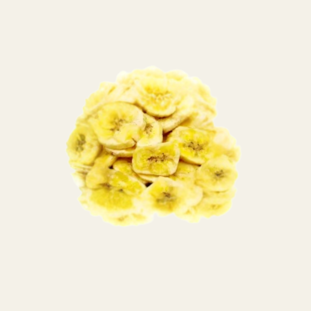 Ungesüßte Bananenchips für Hunde