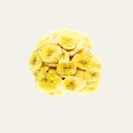 Ungesüßte Bananenchips für Hunde