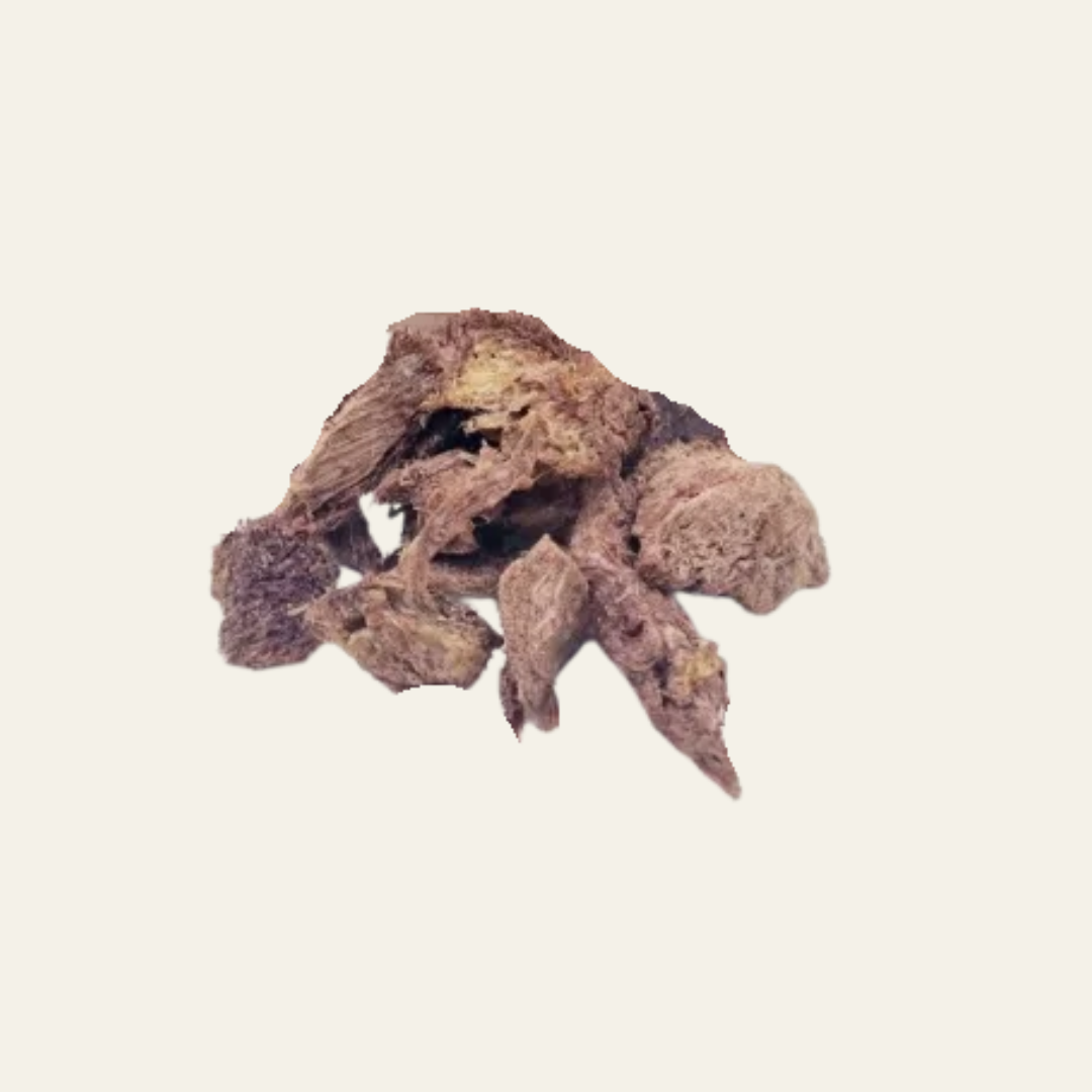 Gefriergetrocknetes Wildfleisch (Rotwild & Hirsch) – 100% Naturkauartikel