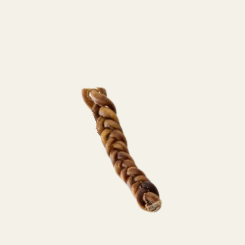 Ochsen-Ziemer geflochten (kurz) – extra harter, fettarmer Kausnack