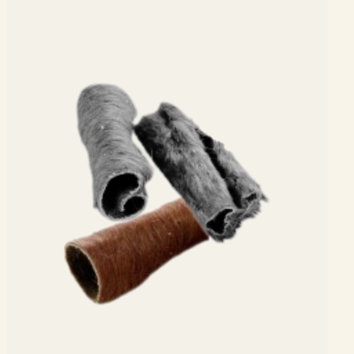 Pferde-Fellstreifen kurz (13–18 cm) – hypoallergener Natur-Kauartikel für extra langen Kauspaß & Zahnpflege