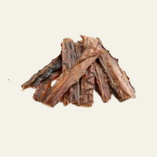 Straußen-Darm – fettarmer, gut verträglicher Kausnack (100 % Strauß)